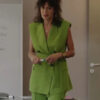 Emily In Paris S03 Céline Menville Green Vest