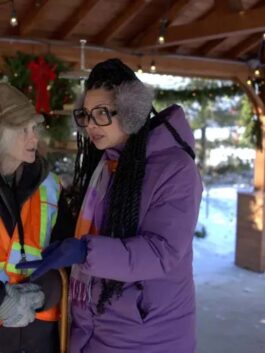 Three Pines Purple Puffer Jacket