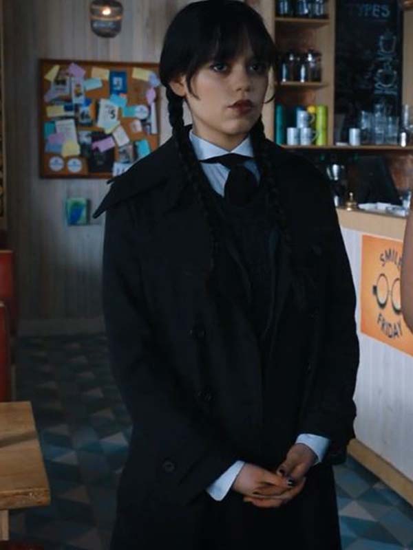 Wednesday Addams Costume Coat