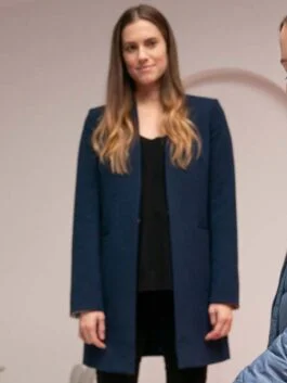 M3gan Allison Williams Blue Coat