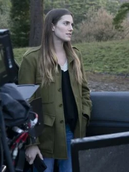 M3gan Allison Williams Green Coat