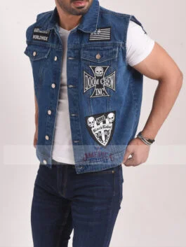 Black Label Society Denim Vest