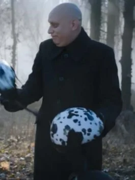 Wednesday 2022 Fred Armisen Black Coat