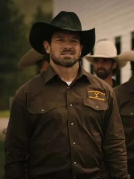 Yellowstone S05 Dutton Ranch Brown Shirt