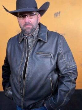 Yellowstone S05 Jake Jake Ream Black Jacket