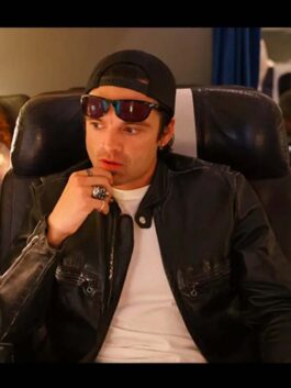 Pam & Tommy 2022 Tommy Lee Black Jacket