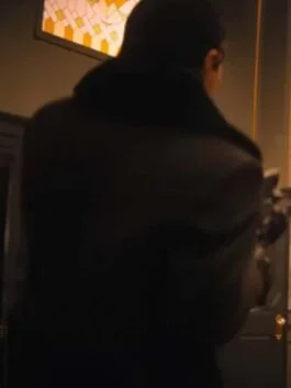 Violent Night 2022 Scrooge Black Coat