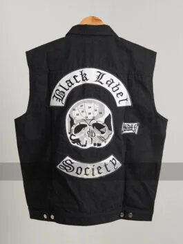 Black Label Society Denim Vest