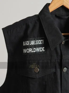 Black Label Society Denim Vest