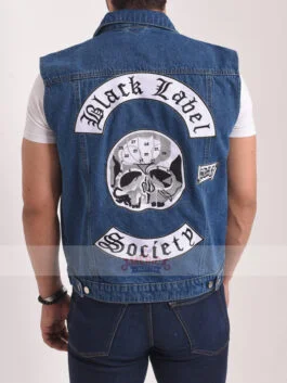 Black Label Society Denim Vest