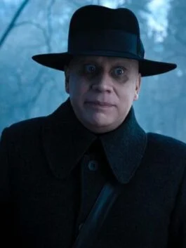 Wednesday 2022 Fred Armisen Black Coat