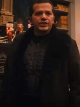 Violent Night 2022 Scrooge Black Coat