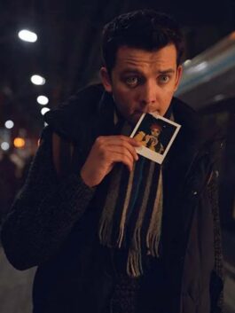 Your Christmas or Mine Asa Butterfield Puffer Vest