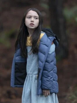 M3GAN 2023 Violet McGraw Blue Jacket