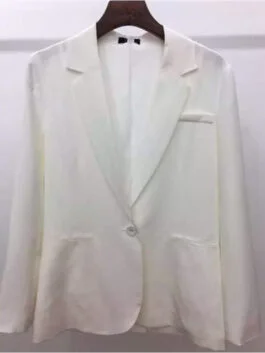 Shotgun Wedding 2023 Lenny Kravitz White Blazer