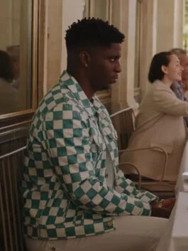 Emily In Paris S03 Samuel Arnold Denim Trucker Jacket