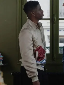Emily In Paris S03 Julien Pastel Printed Jacket