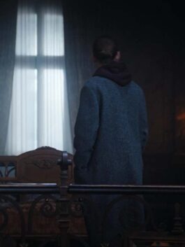 Wednesday Xavier Thorpe Gray Coat