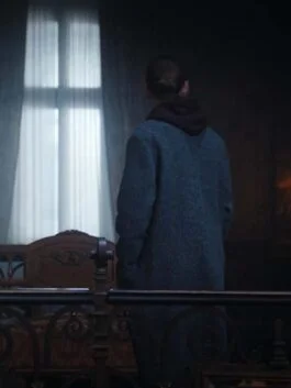 Wednesday Xavier Thorpe Gray Coat