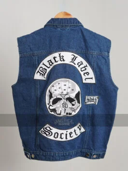 Black Label Society Denim Vest