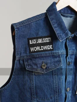 Black Label Society Denim Vest