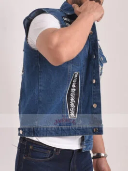 Black Label Society Denim Vest
