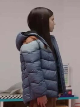 M3GAN 2023 Violet McGraw Blue Jacket
