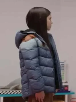 M3GAN 2023 Violet McGraw Blue Jacket