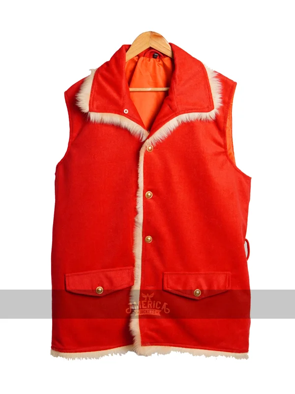 Fancy Dress Christmas Red Vest