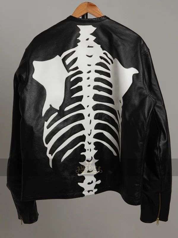 Skeleton Bones Black Jacket