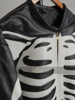 Skeleton Bones Black Jacket