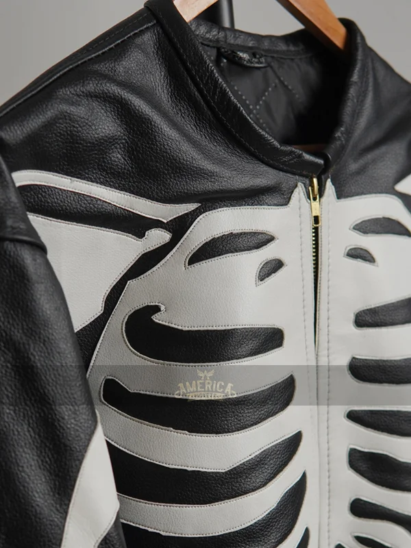 Skeleton Bones Black Jacket