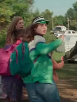 White Noise 2022 Raffey Cassidy Green Jacket