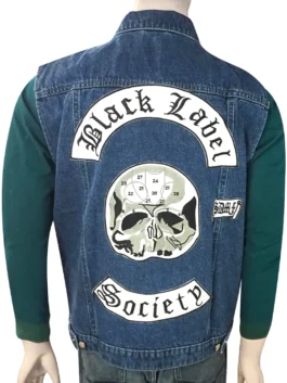 Black Label Society Denim Vest