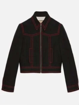 Wednesday 2022 Wednesday Adams Black Jacket