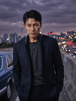A Man of Reason 2022 Jung Woo-sung Black Coat