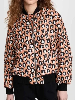 Emily In Paris S03 Lily Collins Bomber Jacket