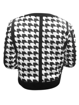 Emily In Paris S03 Lily Collins Houndstooth Jacket 3