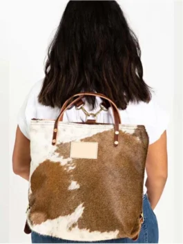 Hairon Hide Leather Backpack