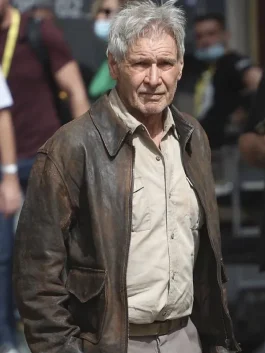 Indiana Jones 5 Harrison Ford Jacket front