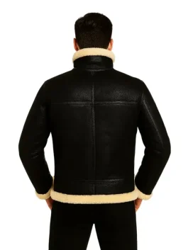 B3 Men’s Sheepskin Shearling Fur Jacket