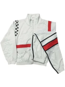 Naomi Ackie White Tracksuit