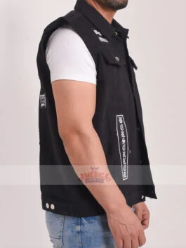 Black Label Society Denim Vest