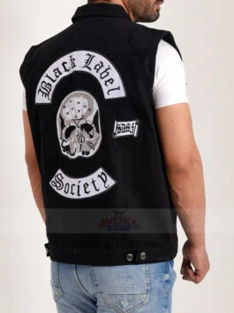 Black Label Society Denim Vest