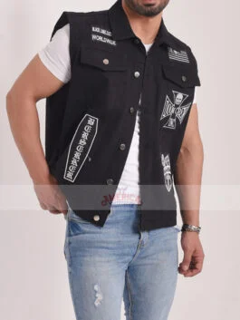 Black Label Society Denim Vest
