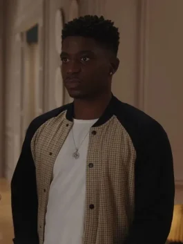 Samuel Arnold Checkered Bomber Jacket