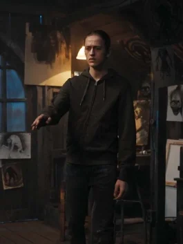 Wednesday Xavier Thorpe Hoodie back