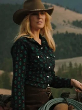 Yellowstone S05 Beth Dutton Printed Shirt
