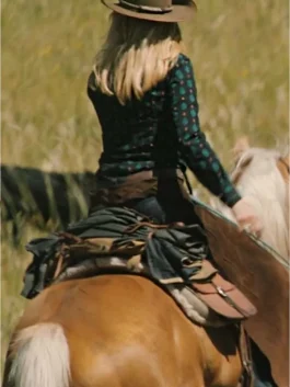 Yellowstone S05 Beth Dutton Printed Shirt back