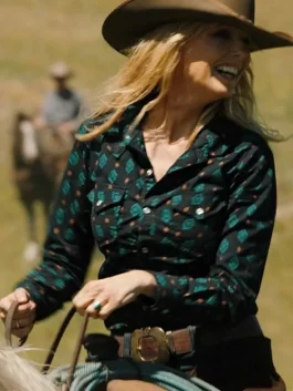 Yellowstone S05 Beth Dutton Printed Shirt